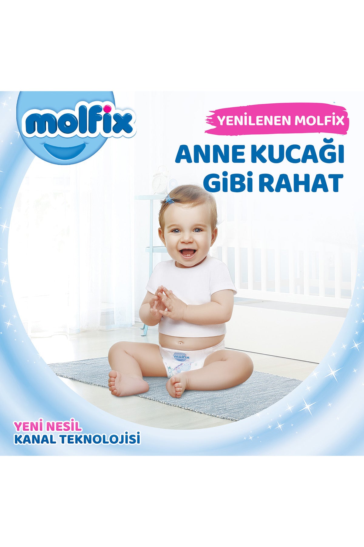 Molfix Bebek Bezi 2 Beden Mini Aylık Fırsat Paketi 216 Adet