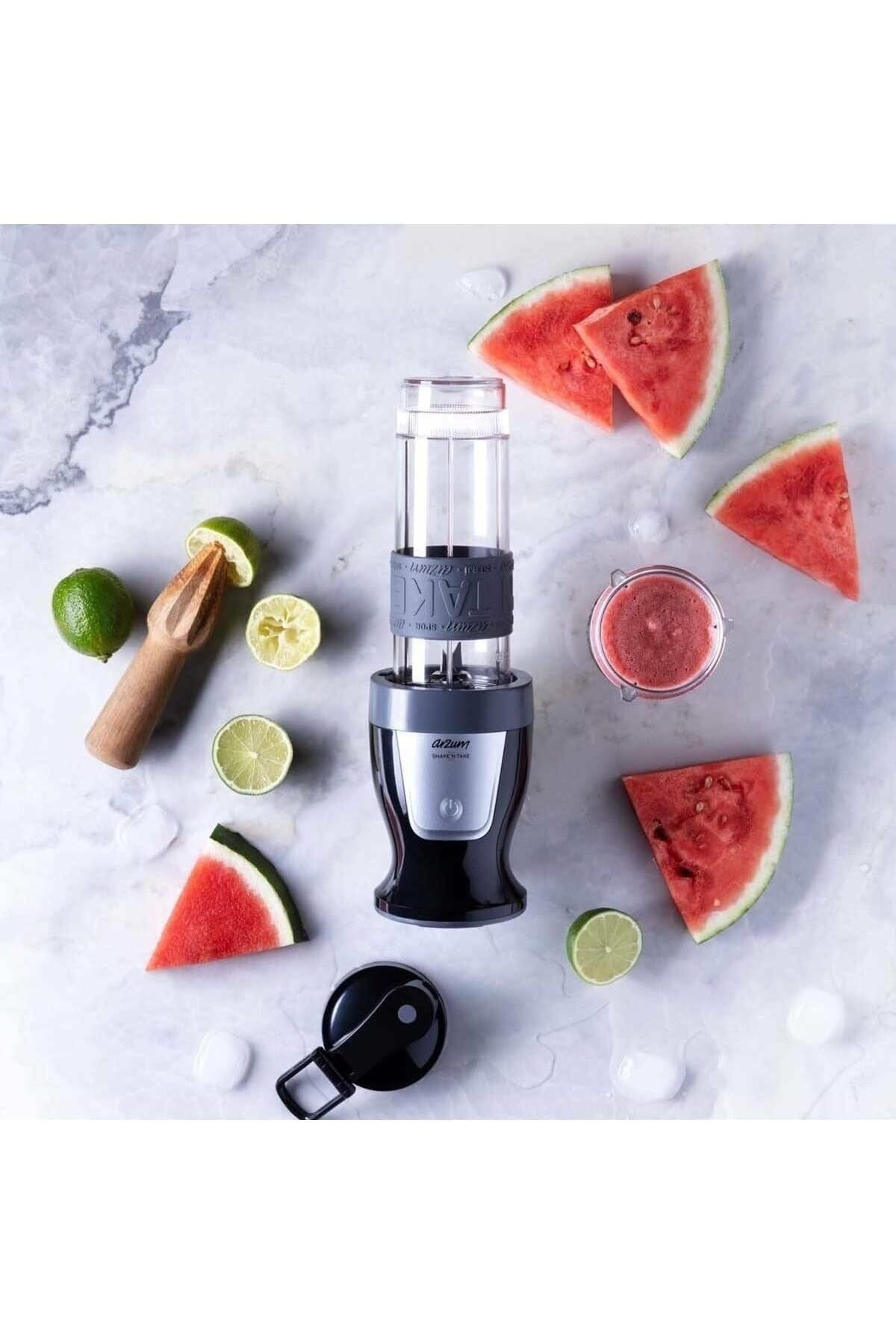 Arzum ARShake'n Take Kişisel Smoothie Blender, Siyah (W, Adet Şişe) - Görsel 8