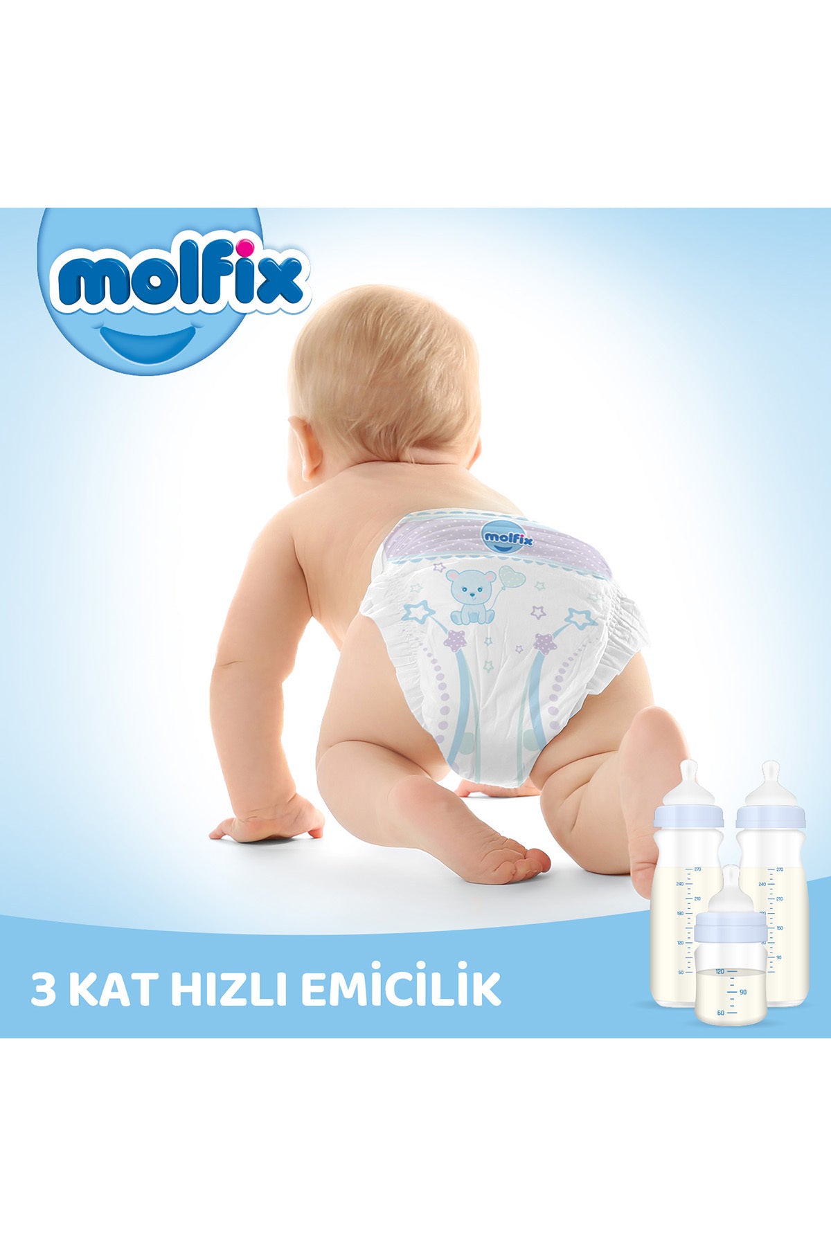 Molfix Bebek Bezi 2 Beden Mini Aylık Fırsat Paketi 216 Adet
