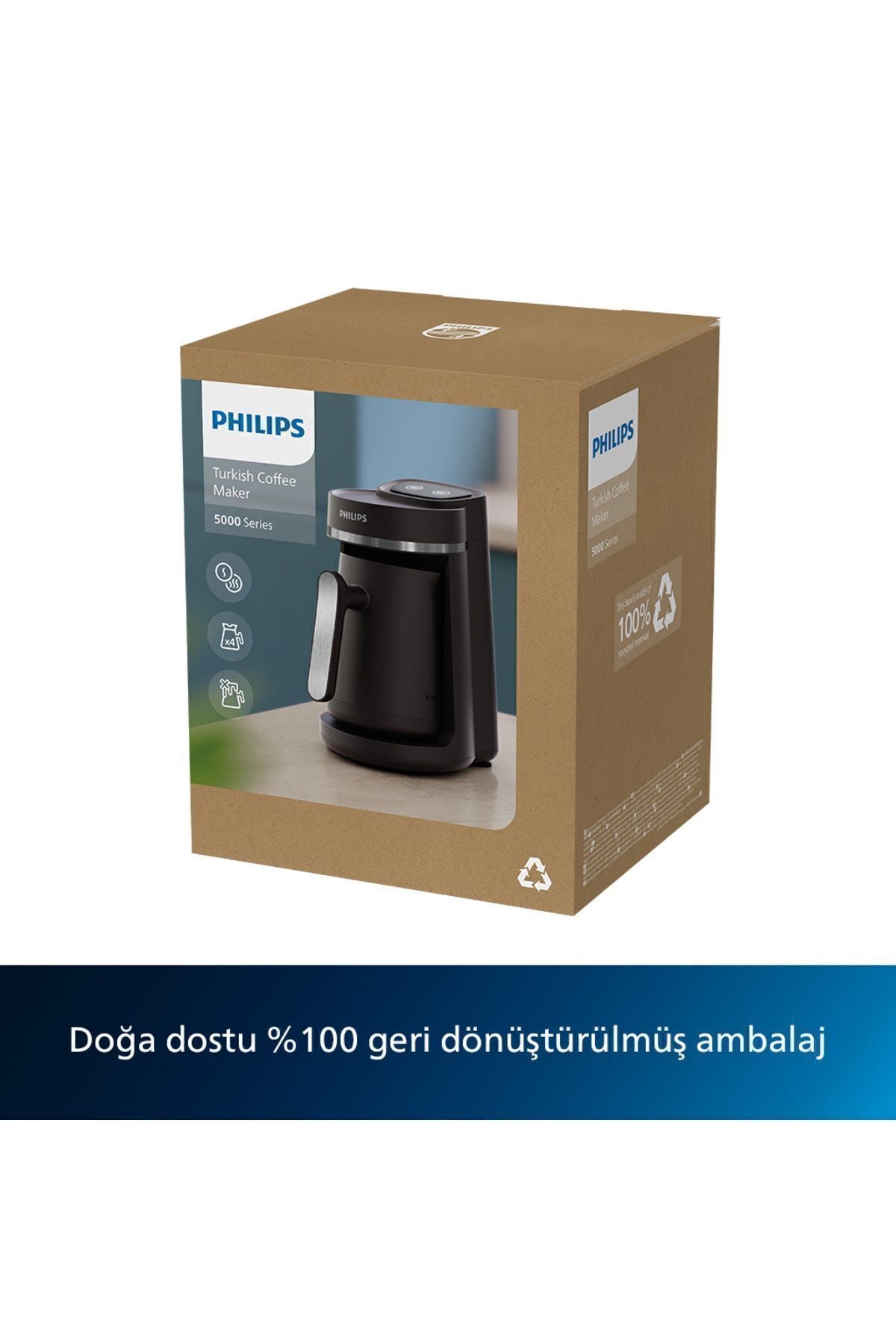 Philipserisi Türkahvesi Makinesi, Közde Türkahvesi Pişirme Fonksiyonu, HDA/ - Görsel 8