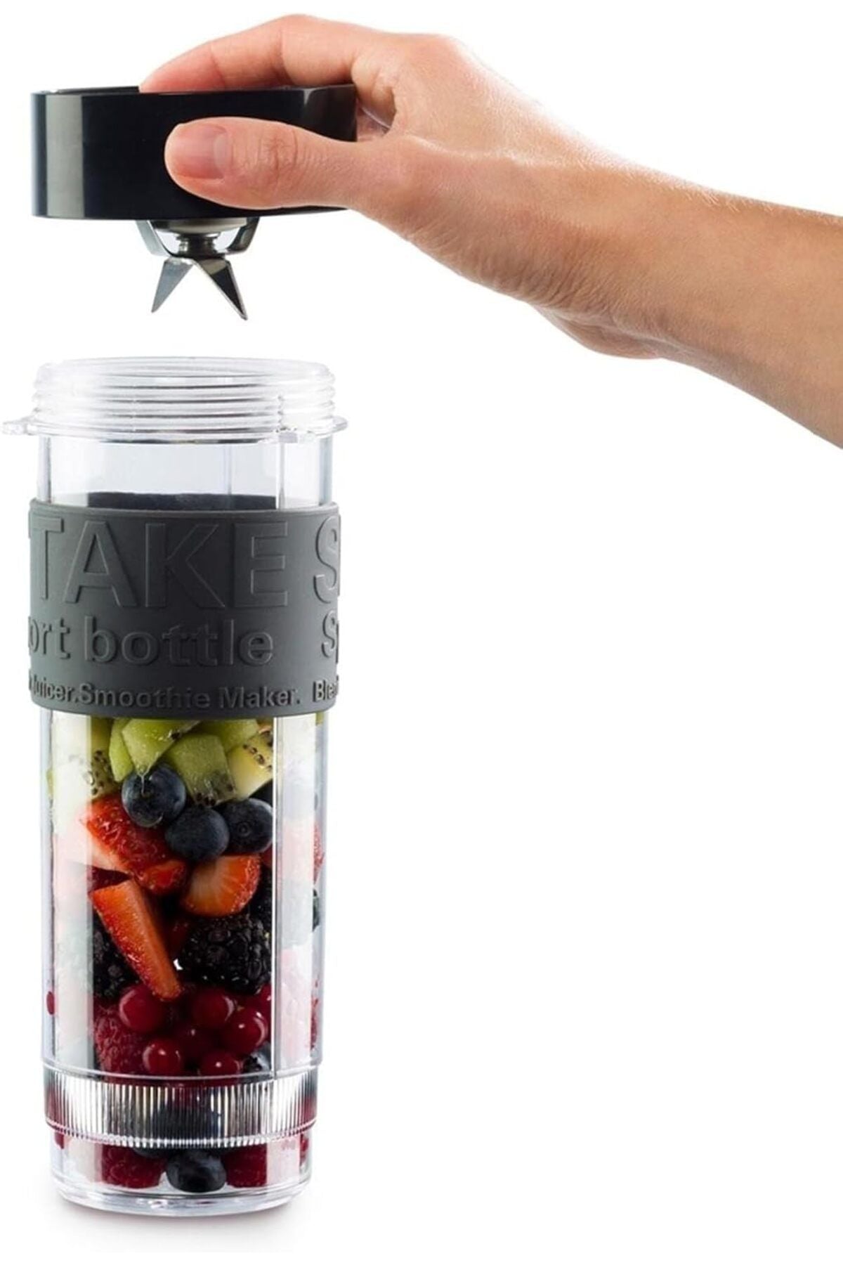 Arzum ARShake'n Take Kişisel Smoothie Blender, Siyah (W, Adet Şişe) - Görsel 5