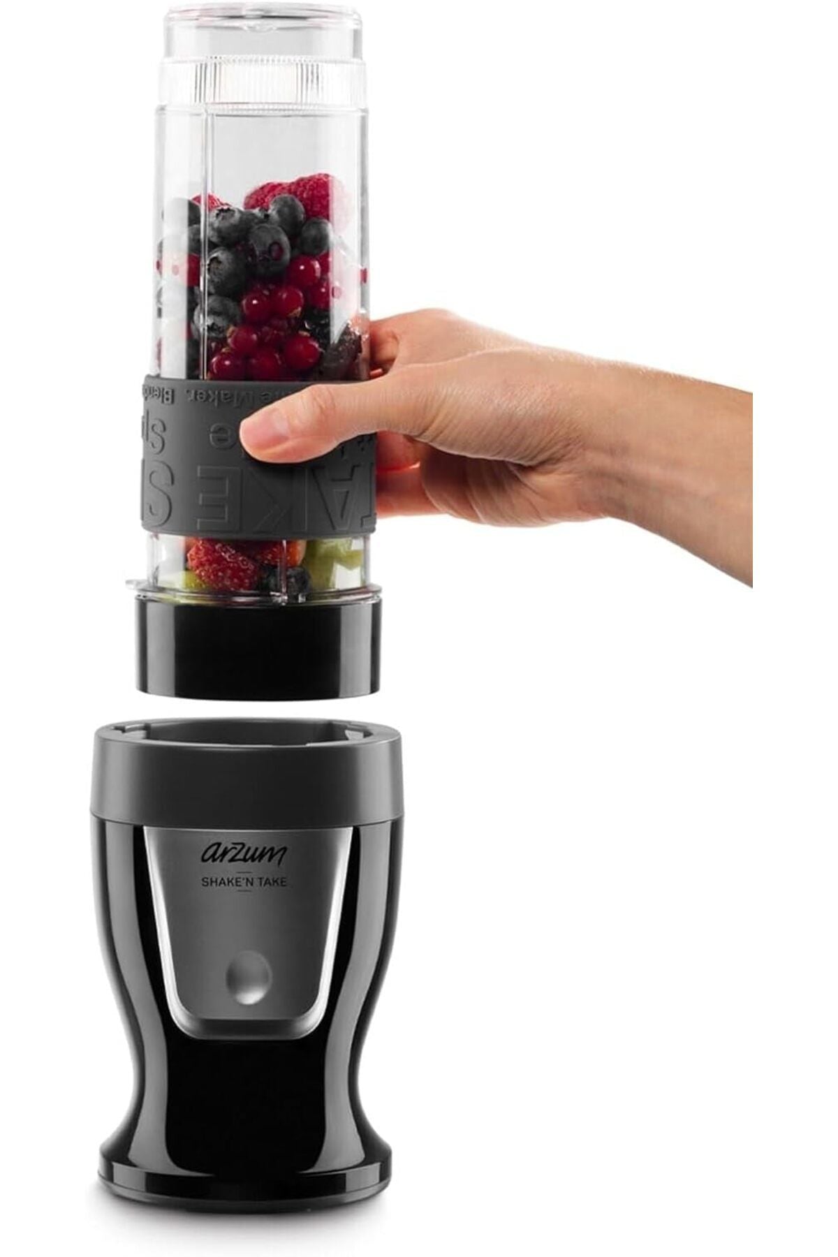 Arzum ARShake'n Take Kişisel Smoothie Blender, Siyah (W, Adet Şişe) - Görsel 4