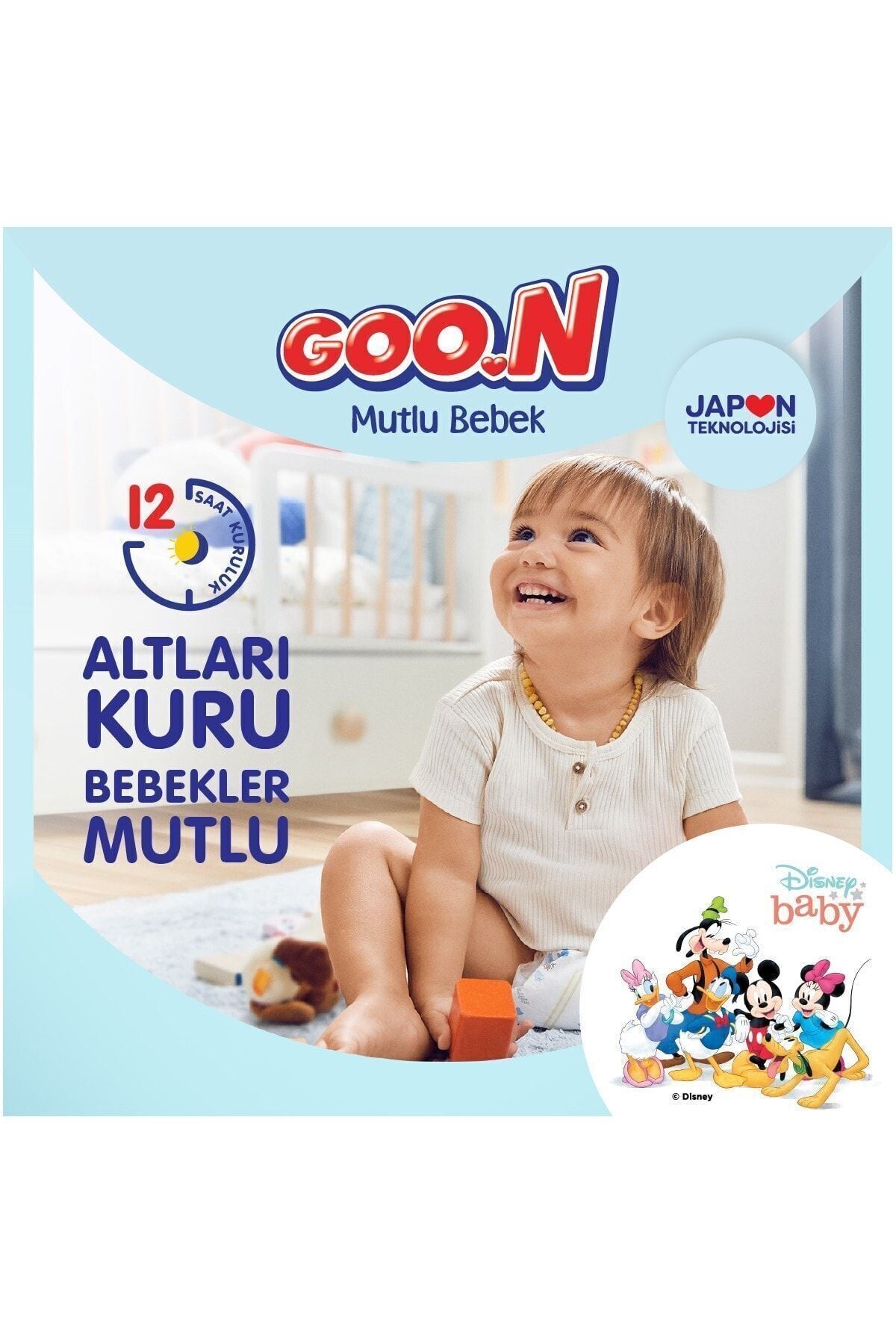 Goo.n Goon Bebek Bezi Mutlu Bebek Jumbo Paket 3 Beden 36-