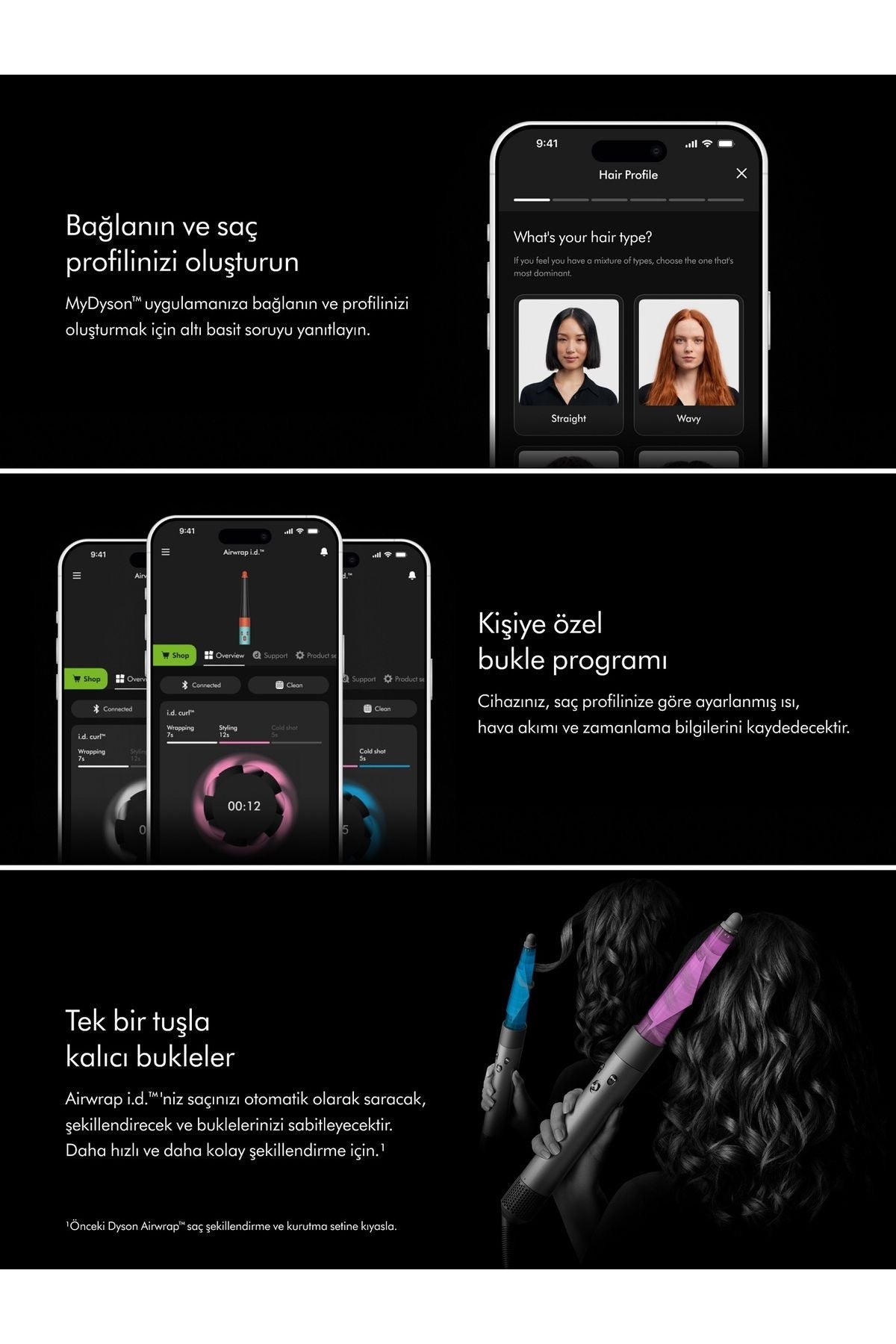 DYSON Airwrap i.d.™ saç şekillendirme ve kurutma seti (Jasper Plum) - Görsel 8