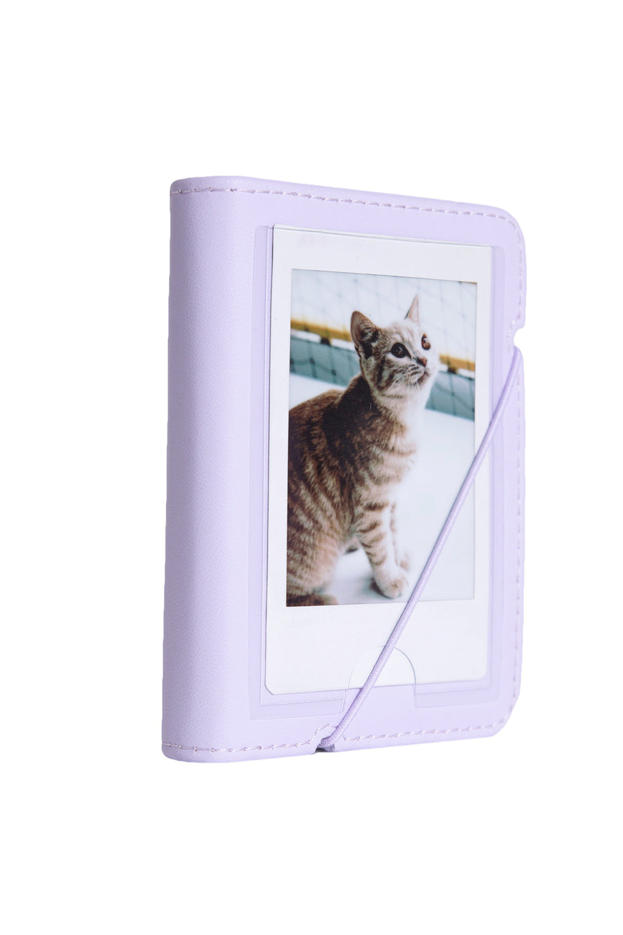Fujifilm Instax Mini 12 Lila Fotoğraf Makinesi-10'lu Film-Mini Albüm ve Deri Kılıf Seti - Lila