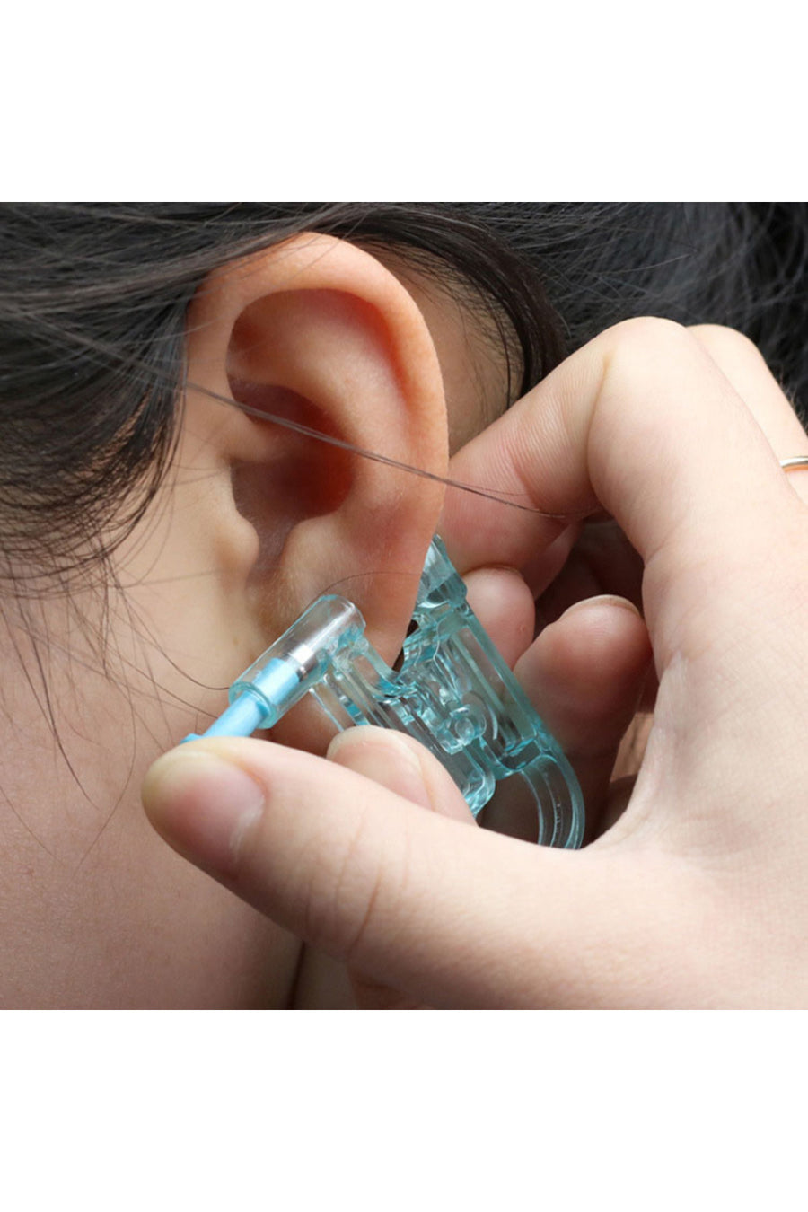 Kinlee Tek Kullanımlık Ağrısız Kulak Delme Tabancası Piercing Küpe Tabancası Küpesi İle Birlikte