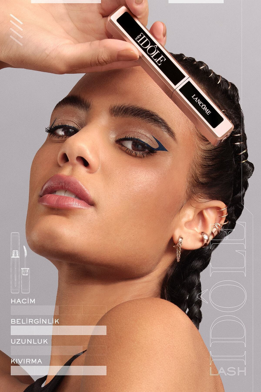 Lancome Lash Idole Lifting Etkili Hacim veren Maskara 01 Siyah 3614273066365