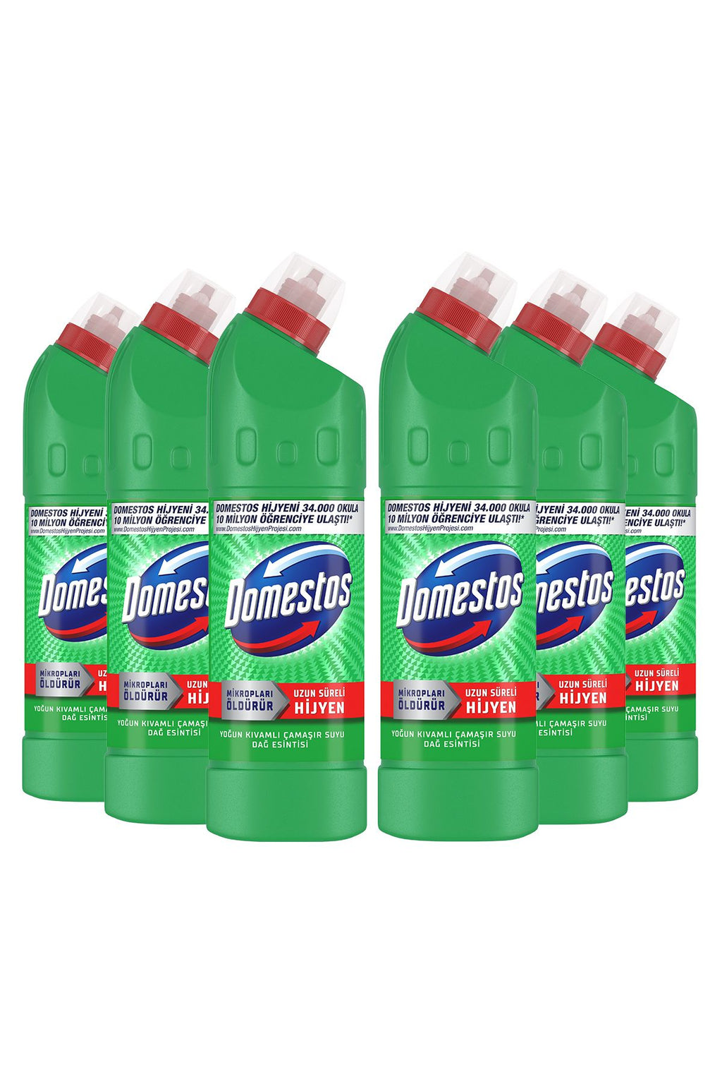 Domestos Yoğun Kıvamlı Çamaşır Suyu Dağ Esintisi Maksimum Hijyen ml Adet - Görsel 2