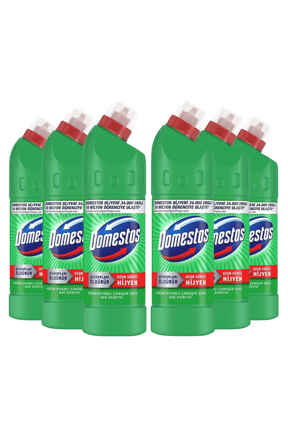 Domestos Yoğun Kıvamlı Çamaşır Suyu Dağ Esintisi Maksimum Hijyen ml Adet - Görsel 2