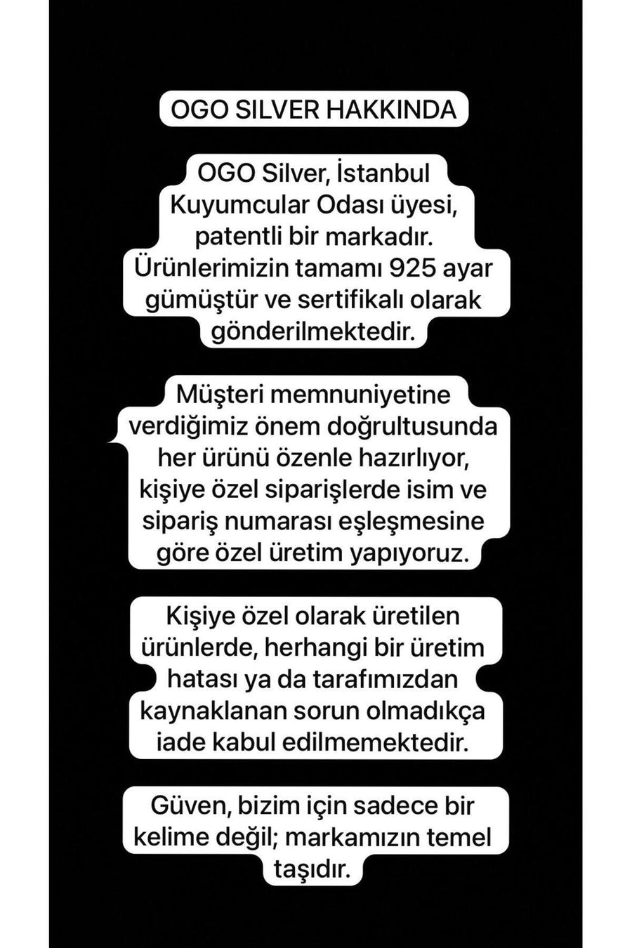 OGO SİLVER 925 Ayar Gümüş Altın Kaplamalı Kişiye Özel İsimli Kolye
