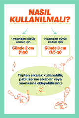BioFeline Tüy Dökülmesi, Tüy Yumağı ve Kusma Engelleyici Multivitaminli Kısır Kedi Maltı 100g