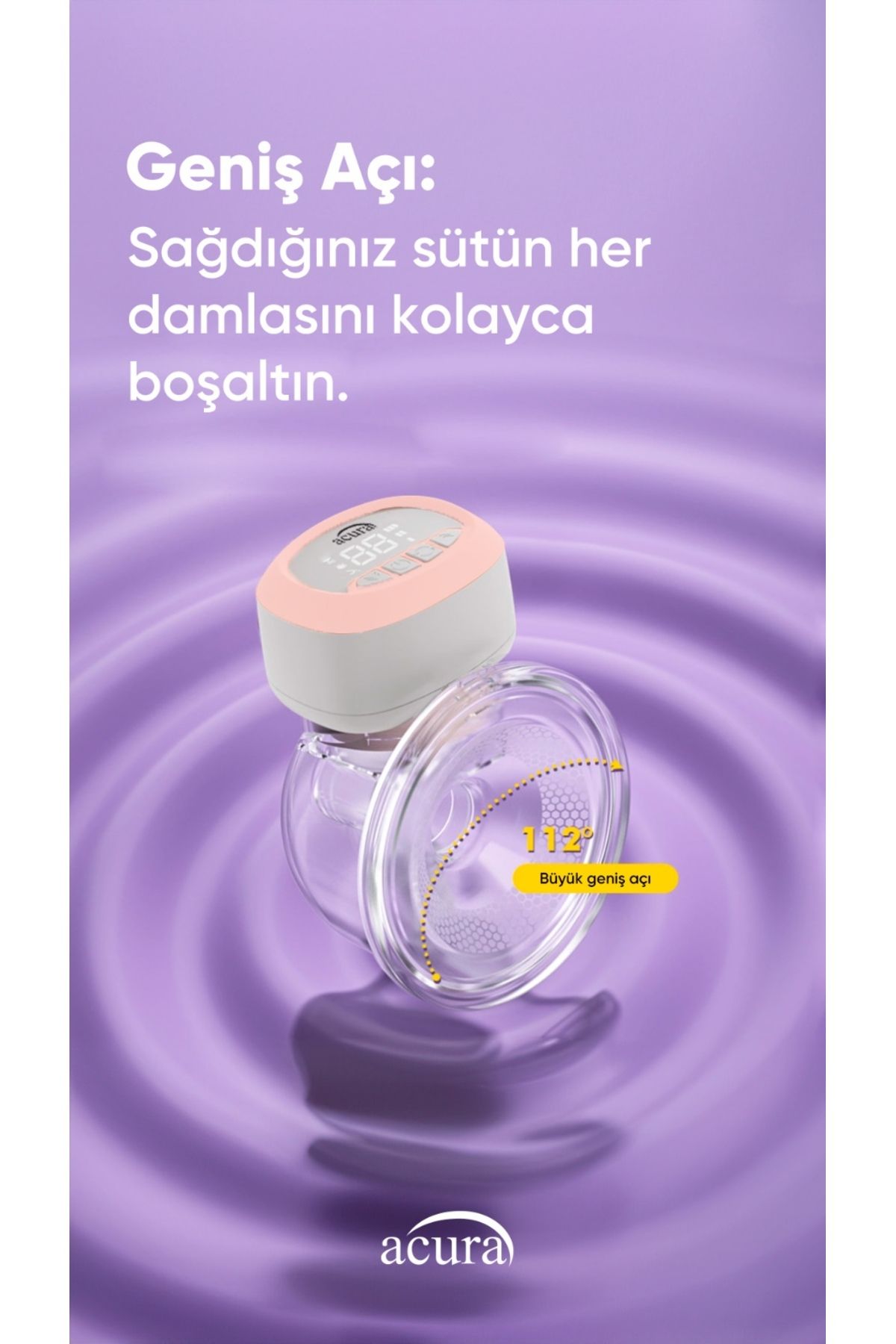 AcuraC-Giyilebilir Göğüs Pompası