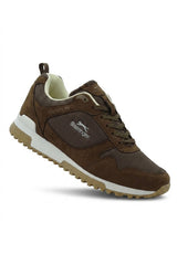 Slazenger Azez Siyah Beyaz Unisex Rahat Sneaker Spor Ayakkabı - Kahverengi