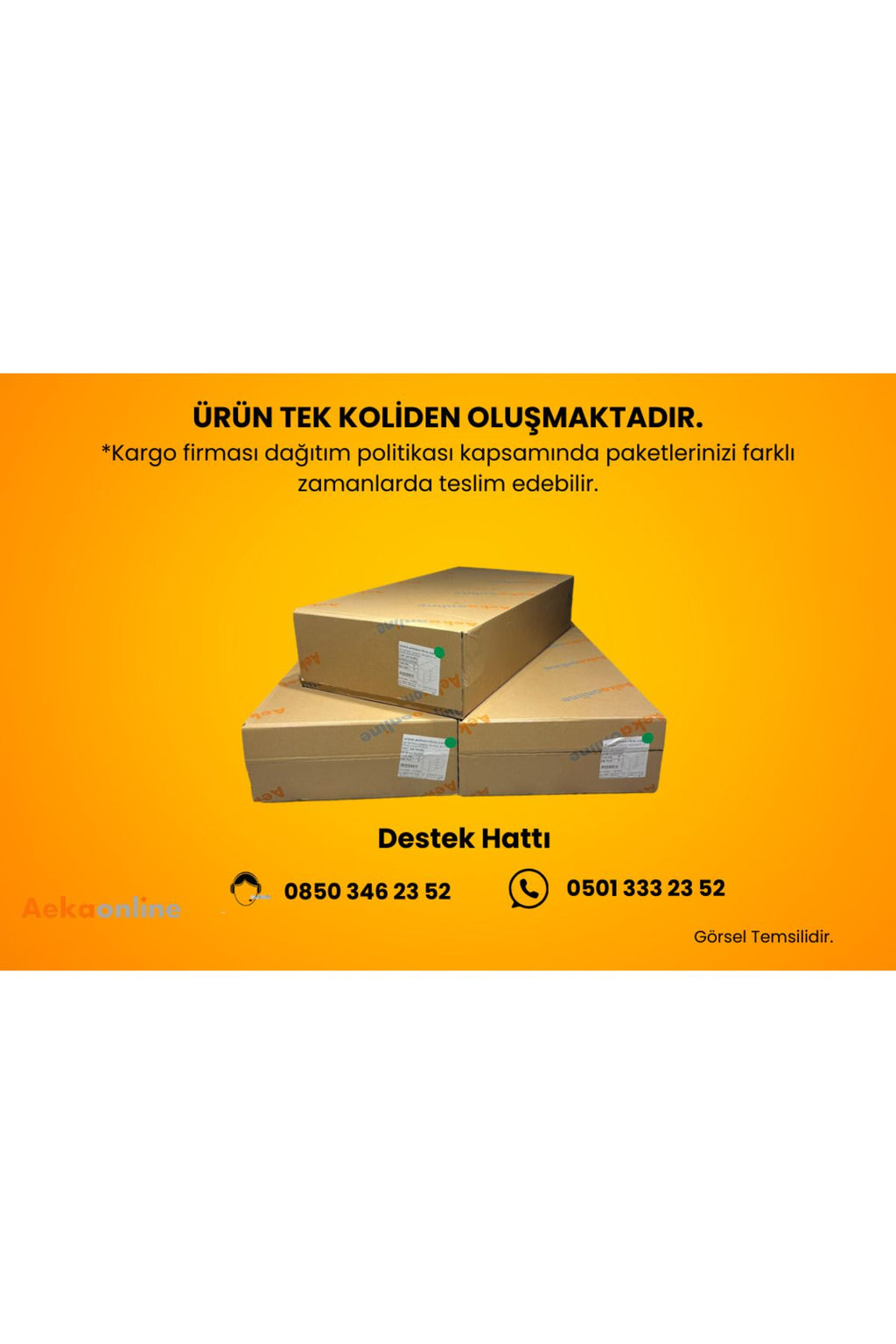 Aekae-Belinda Çekmeceli Şifonyer Komodin Beyaz - Görsel 3