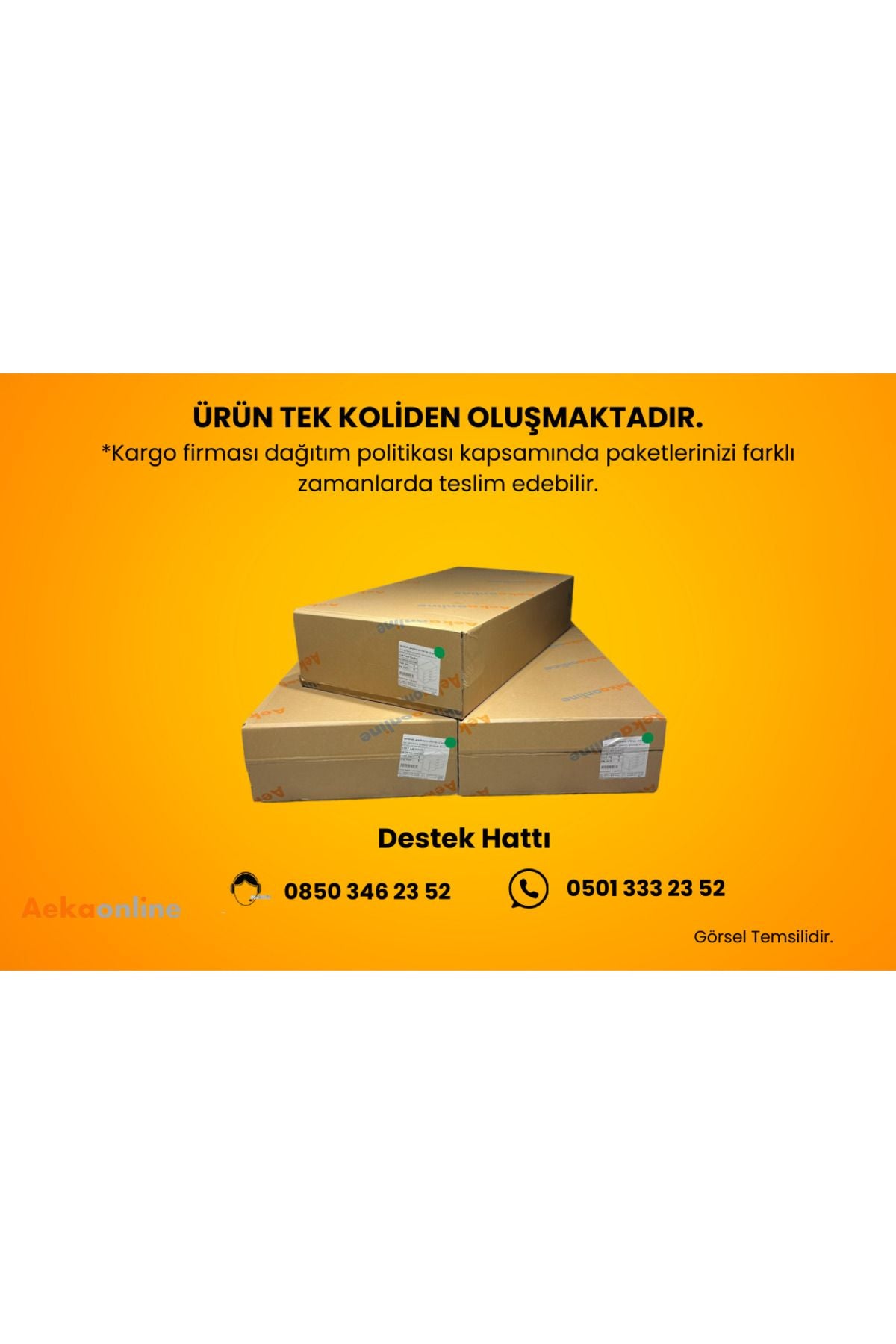 Aekae-Belinda Çekmeceli Şifonyer Komodin Beyaz - Görsel 3