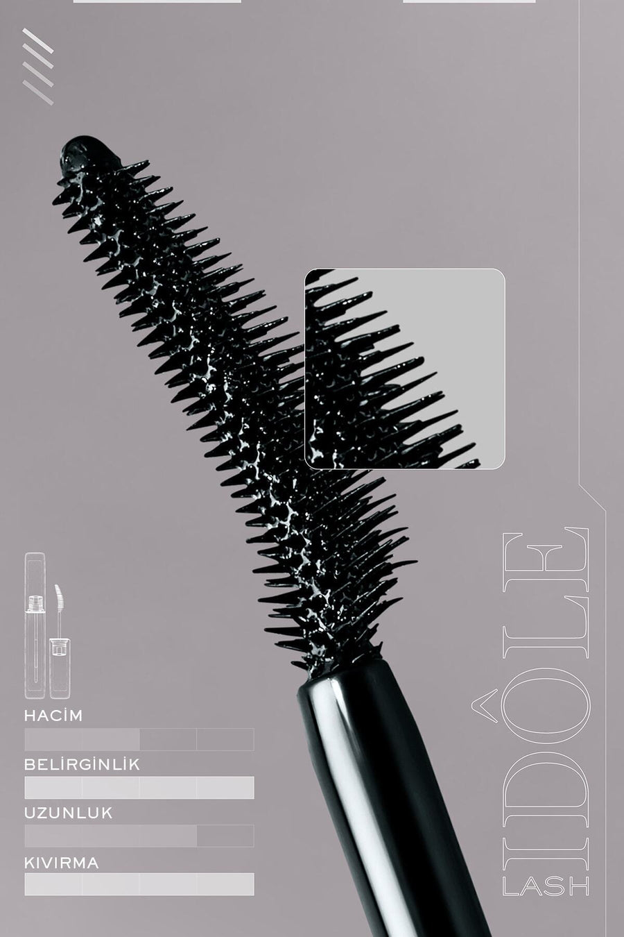 Lancome Lash Idole Lifting Etkili Hacim veren Maskara 01 Siyah 3614273066365