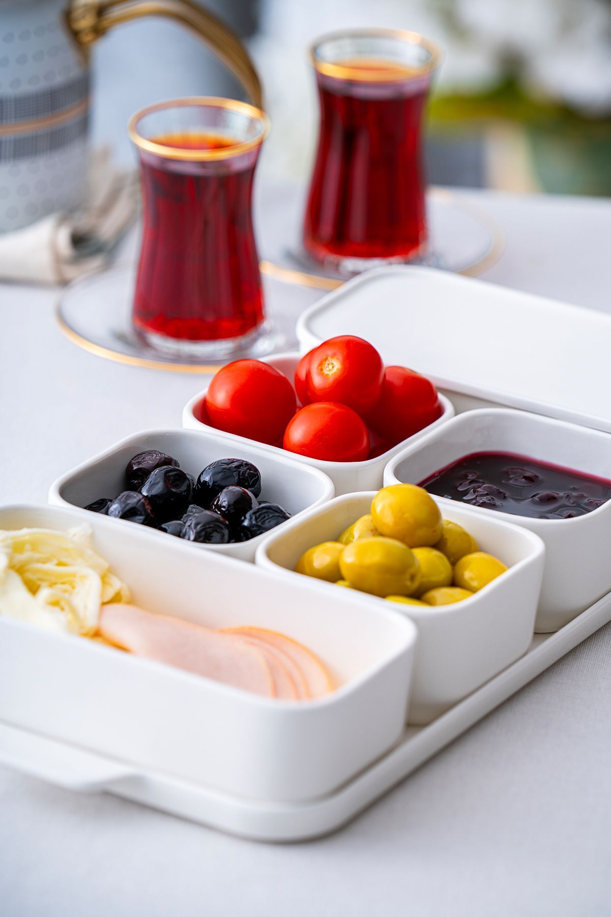 ACAR Pure White Parça Porselen Kahvaltılık - Görsel 4