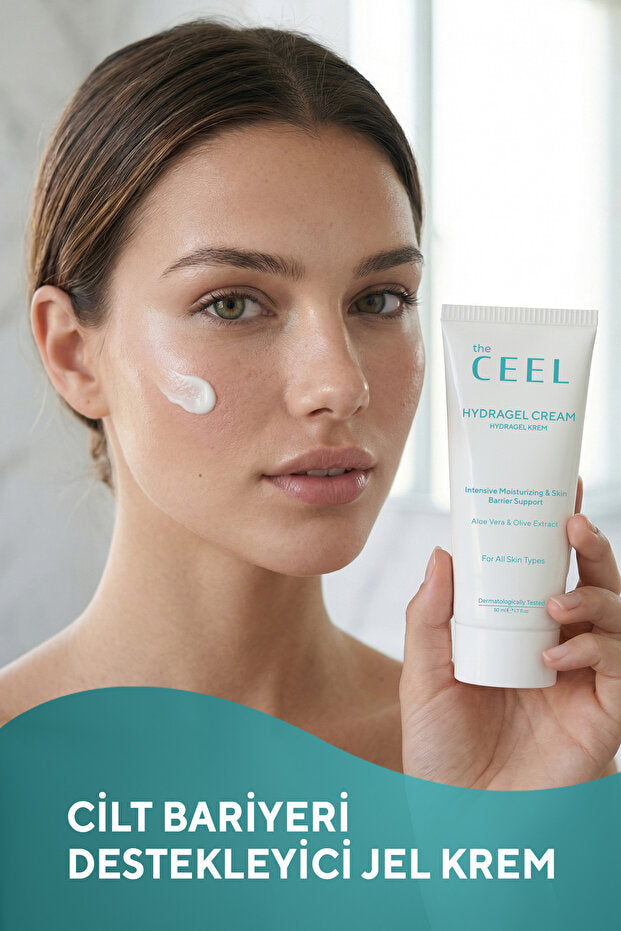 The Ceel Yoğun Nemlendirici & Cilt Bariyeri Destekleyici Jel Krem Hyaluronik Asit, Panthenol 50 ML