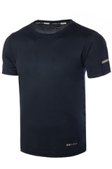 Ghassy Co Erkek Nem Emici Hızlı Kuruma Atletik Teknik Performans Spor T-shirt - Beyaz
