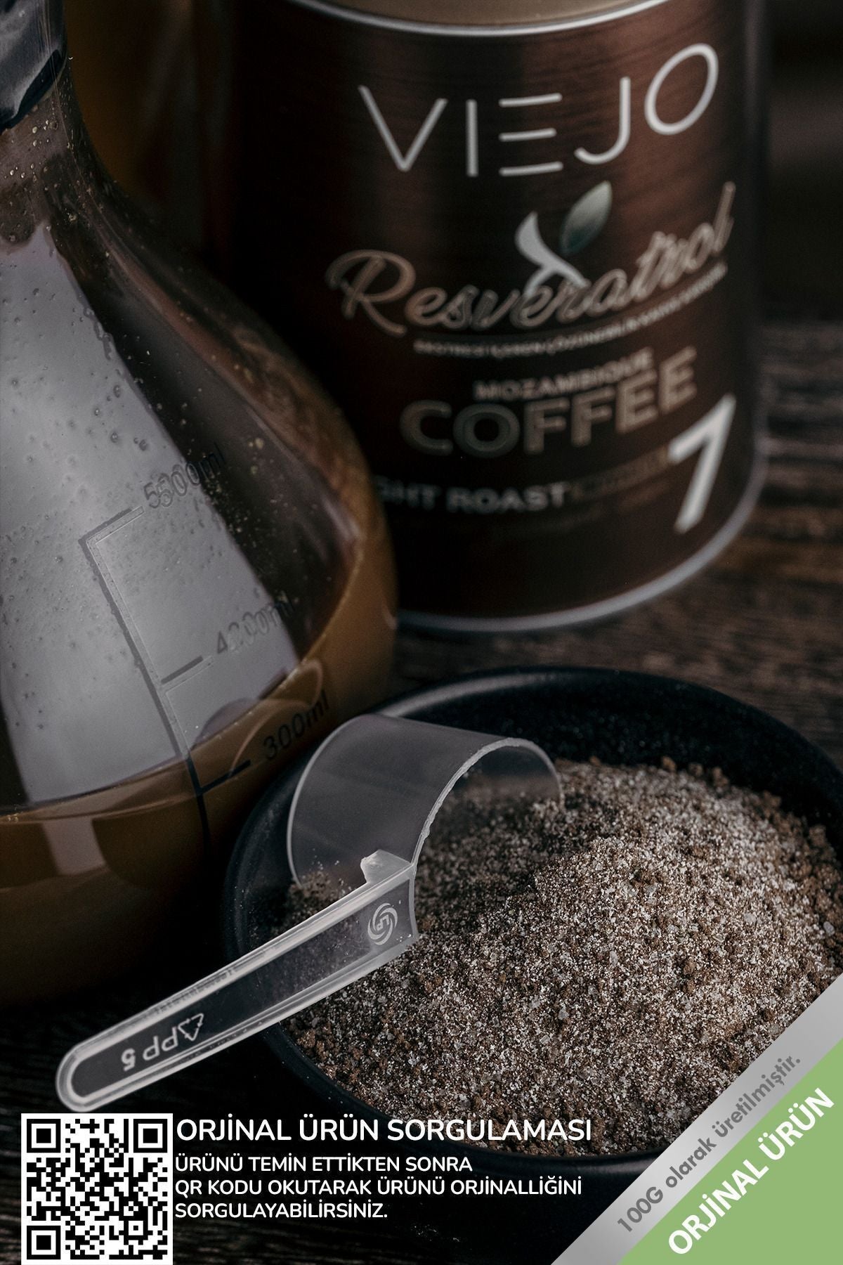 Viejo Resveratrol Içeren Mozambik Kahvesi