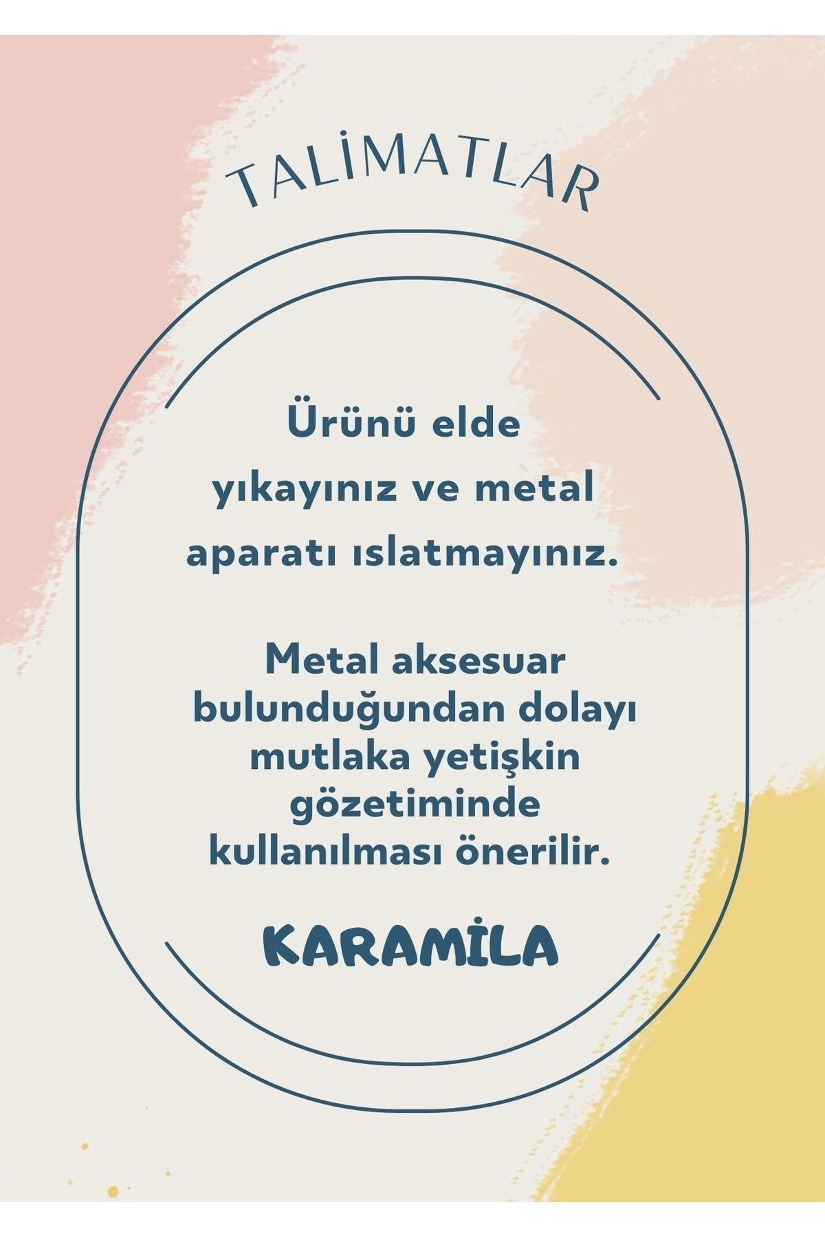 KARAMİLA ’lü Set Bebek Emzik Askısı - Emzik Zinciri - Emzik Tutacağı Kahve Tonlar