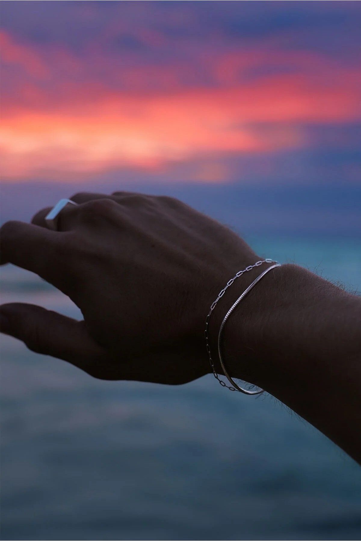 Ricco Jewellery 925 Ayar Gümüş Yılan Bileklik • Made In Italy