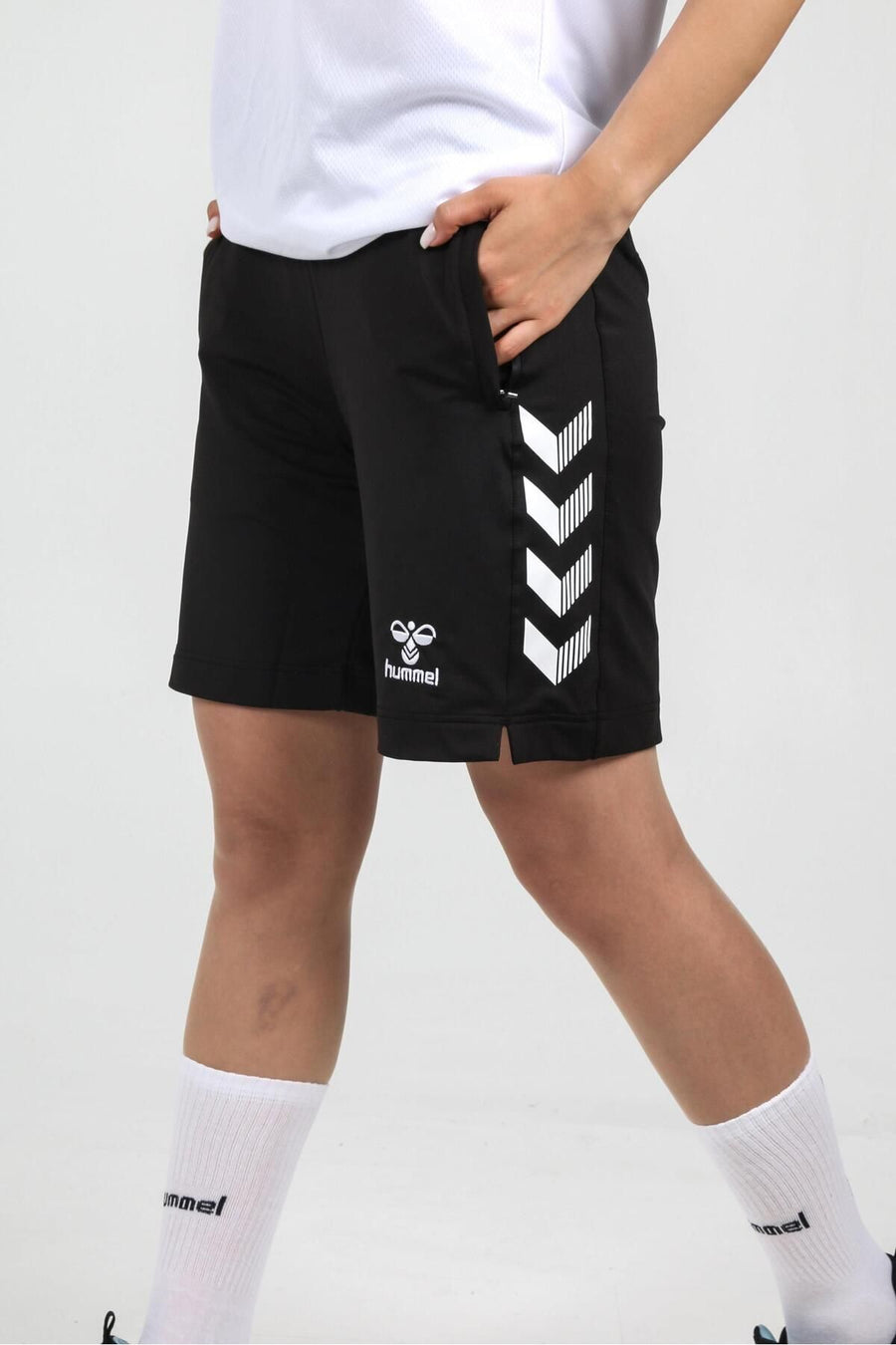 hummel Dream Cepli Kamp Şortu Siyah - Ackgri