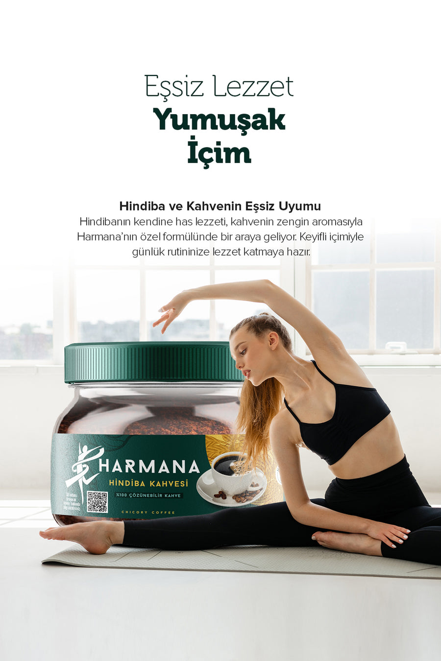 HARMANA Hindiba Kahvesi 1 Aylık - (60 Kullanım) Net 150gr