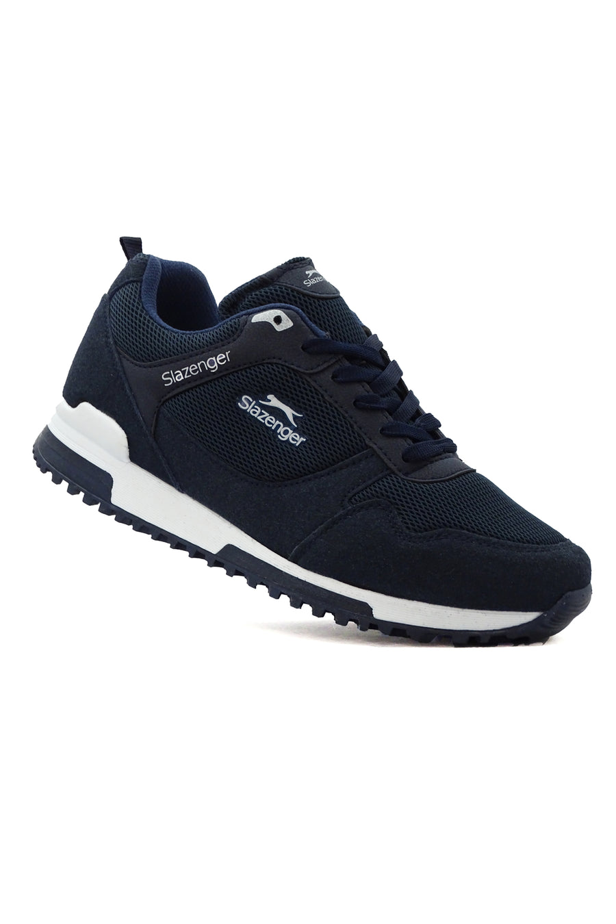 Slazenger Azez Siyah Beyaz Unisex Rahat Sneaker Spor Ayakkabı - Lacivert