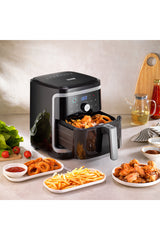 Schafer Thermochef XL Airfryer/Sıcak Hava Fritözü-Siyah - Siyah