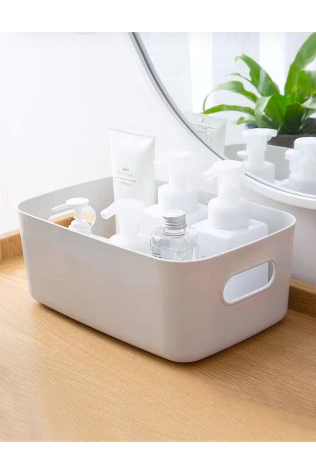 Ecolux 8 Adet ECO+ 3.5 Lt Dolap Içi, Buzdolabı Düzenleyici, Banyo, Mutfak Organizer BEYAZ 24cm16cm11cm - Image 5