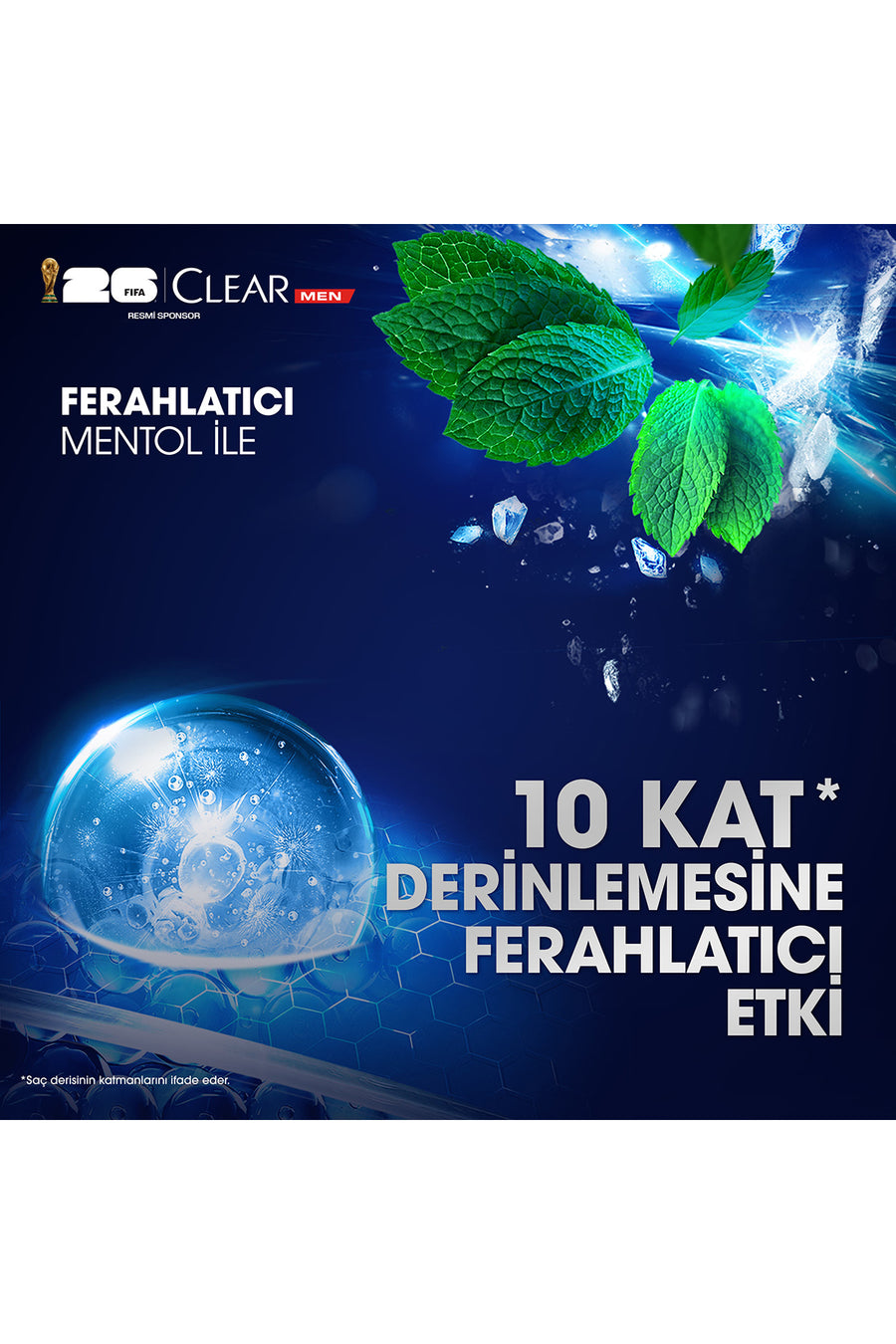 Clear Men Kepeğe Karşı Etkili Şampuan Cool Sport Menthol 600 ml x3