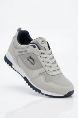 Slazenger Azez Siyah Beyaz Unisex Rahat Sneaker Spor Ayakkabı - Buz-Lacivert