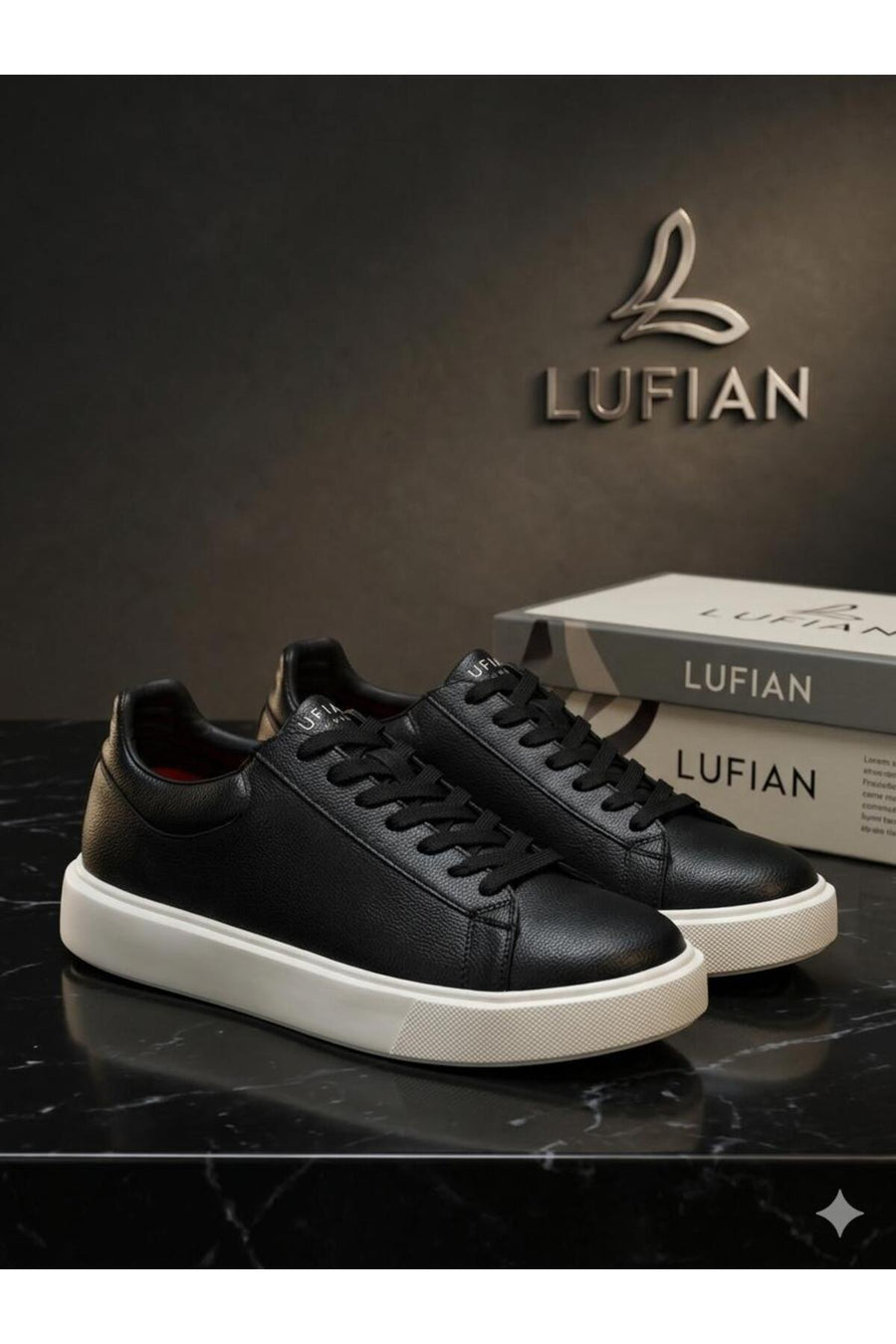 Lufian Tommy Erkek Sneaker Ayakkabı Beyaz - Lfr