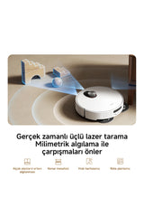 Xiaomi Robot Vacuum 5 Beyaz Akıllı Robot Süpürge 20000 Pa Emiş Gücü ( Xiaomi Türkiye Garantili)