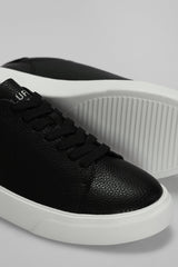 Lufian Tommy Erkek Sneaker Ayakkabı Siyah - Siyah-Beyaz