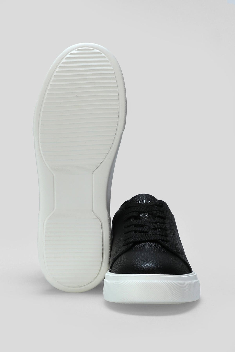 Lufian Tommy Erkek Sneaker Ayakkabı Siyah - Siyah-Beyaz