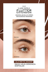Lancome Lash Idôle Flutter Extension Uzun Kirpik Görünümü Veren Kahverengi Maskara 8.5ml 3614274831573
