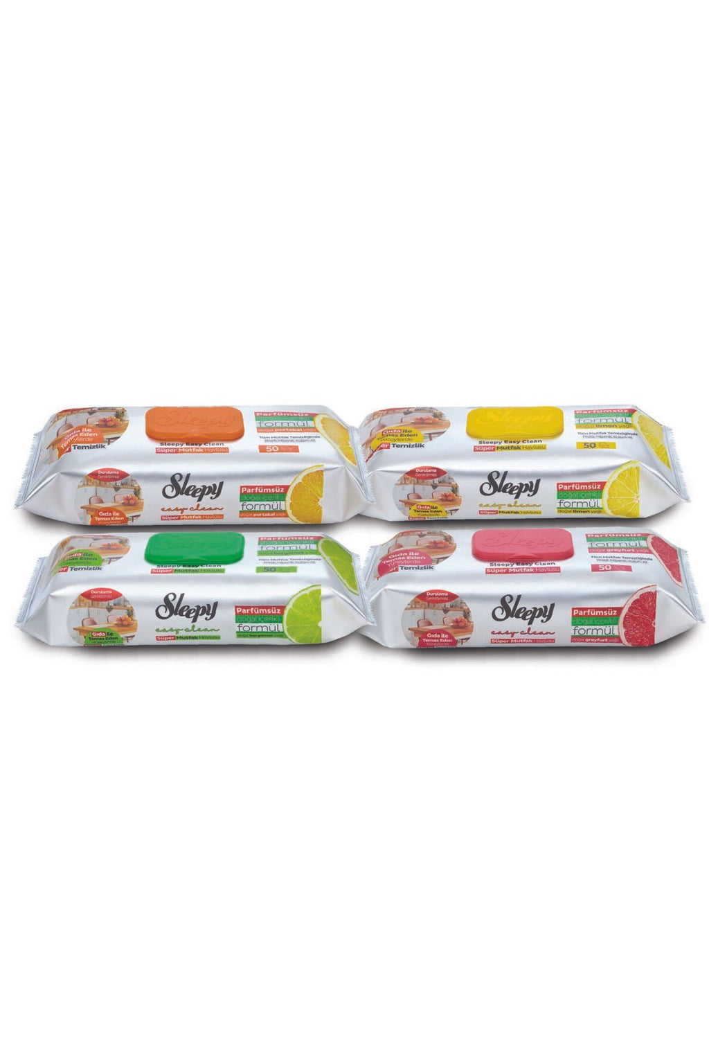 Sleepy Easy Clean Süper Yüzey Temizlik Mutfak Havlusu&mendili Karma Paket x(YAPRAK) - Görsel 2