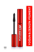 Flormar Volume Up Mascara Yoğun Hacim ve Lifting Etkili Kat Kat Uygulanabilir Maskara