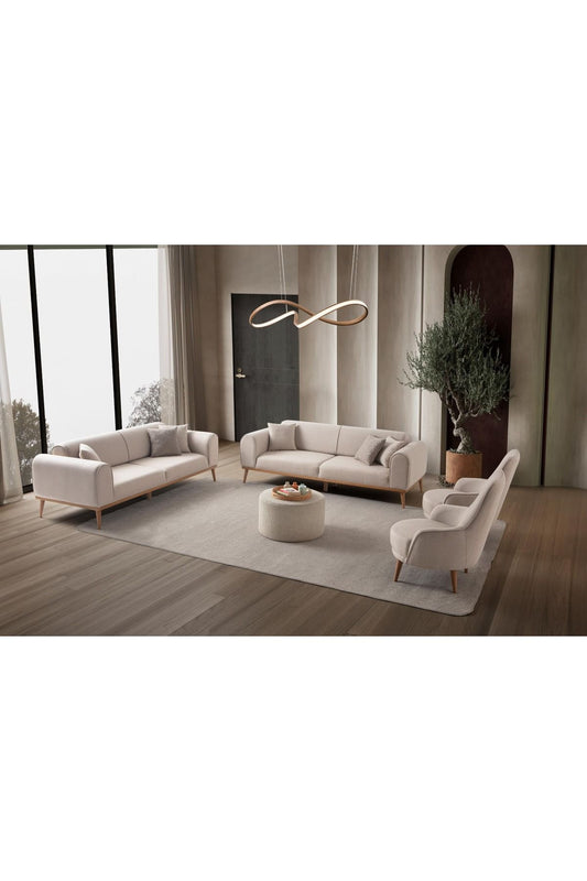 EDSY HOME Rebull +++Koltuk Takımı Sütlü Kahve