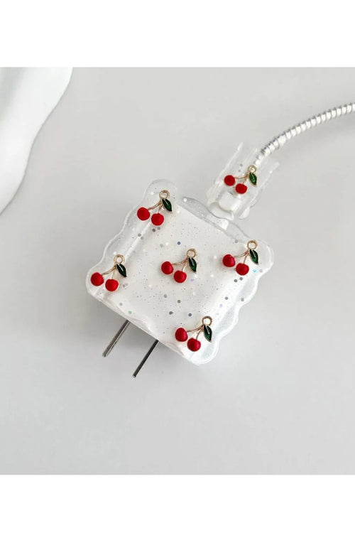 Dublin İphone 18w/20w Uyumlu Şarj Aleti Kılıfı, Şarj Kablosu Koruma Aparatı, Toparlayıcı, Koruyucu