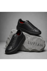 Lufian Tommy Erkek Sneaker Ayakkabı Beyaz - Beyaz