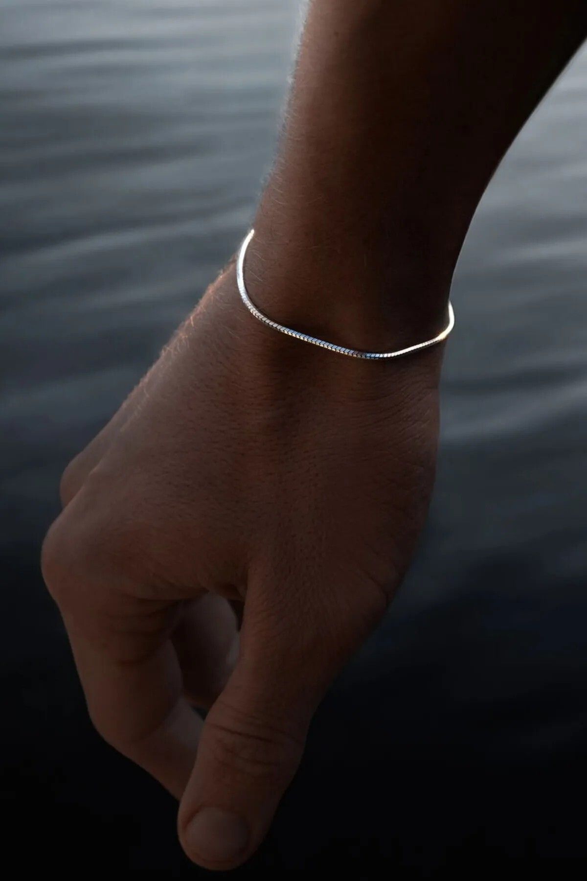 Ricco Jewellery 925 Ayar Gümüş Yılan Bileklik • Made In Italy