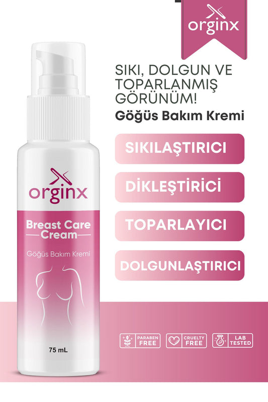 Orginx Göğüs Dikleştirici & Dolgunlaştırıcı Sıkılaştırıcı Göğüs Bakım Kremi Ml