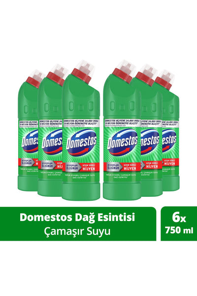 Domestos Yoğun Kıvamlı Çamaşır Suyu Dağ Esintisi Maksimum Hijyen ml Adet