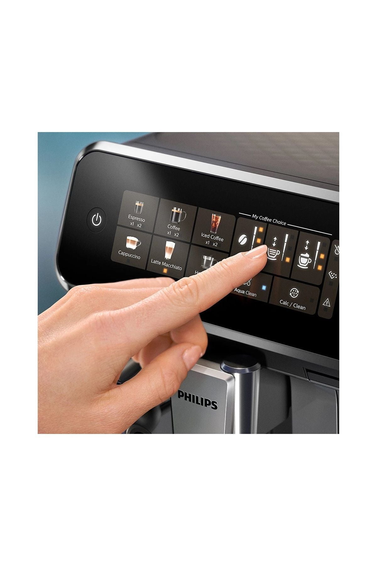 Philips 3300 Serisi LatteGo Tam Otomatik Espresso Makinesi, AquaClean Filtre, 6 İçecek Hazırlama, EP3347/90