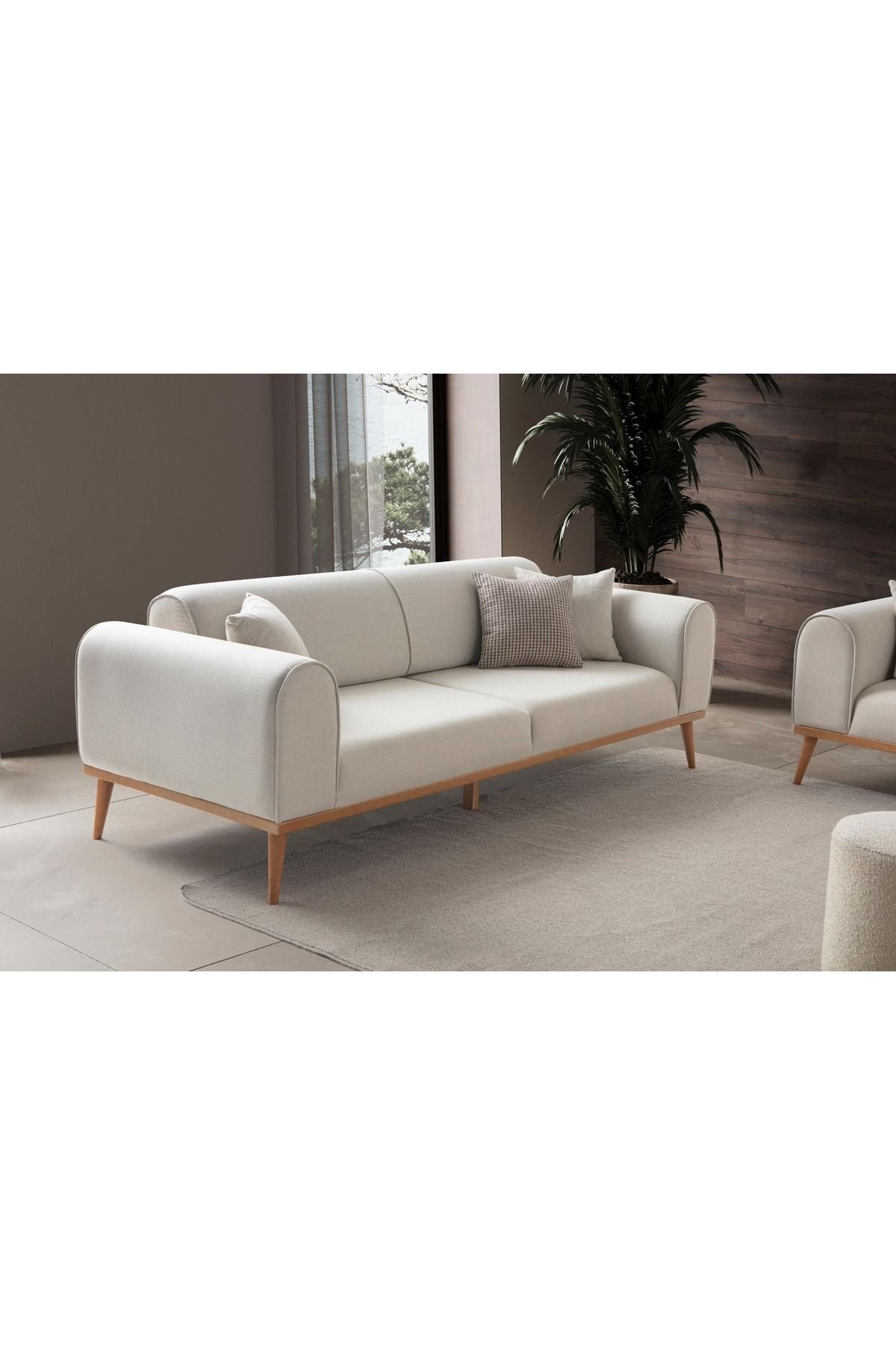 EDSY HOME Rebul ++Koltuk Takımı Bej Renk - Görsel 3