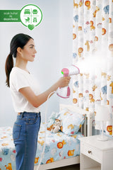 Kiwi Yeni Nesil Ksı 650 Portatif Buharlı Kırışık Giderici Dikey Ütü 1200w - Pembe