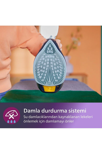 Philipserisi Buharlı Ütü, W, g/dk Sürekli Buhar, SteamGlidelite, g Şok Buhar, DST/ - Görsel 4